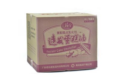 Pâtisserie instantanée d'émulsifiant de gâteau d'éponge de nourriture pour prolonger le solide cireux 10kg/carton de durée de conservation