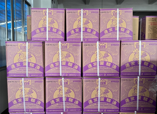 HACCP Améliorer rapidement l'émulsifiant de gâteau au gel pour gâteau au fromage gâteau à l'éponge gâteau au chiffon